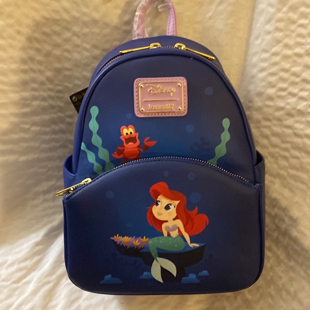Lounge fly Ariel and Sebastian mini back pack